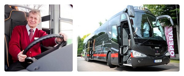LuxExpressi bussijuhtide liiklusohutuskoolitus.